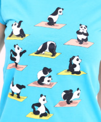 Pandí jóga dámské tričko